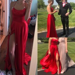 Sheri Hill Red dress